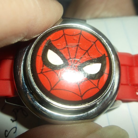 marvel. AccuTime watch corp. Accents Marvel Spiderman Watch Works